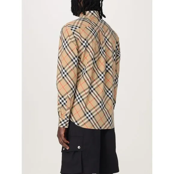 Burberry Shirt Men Nude